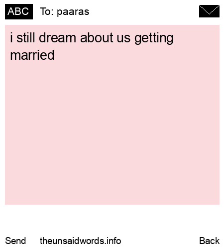unsent message to paaras