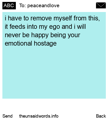unsent message to peaceandlove