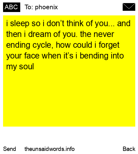 unsent message to phoenix