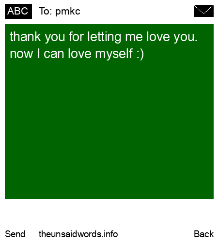 unsent message to pmkc