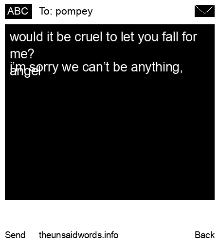 unsent message to pompey