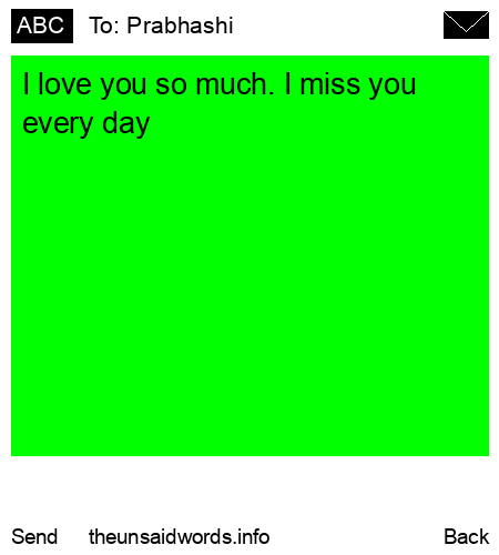 unsent message to Prabhashi 