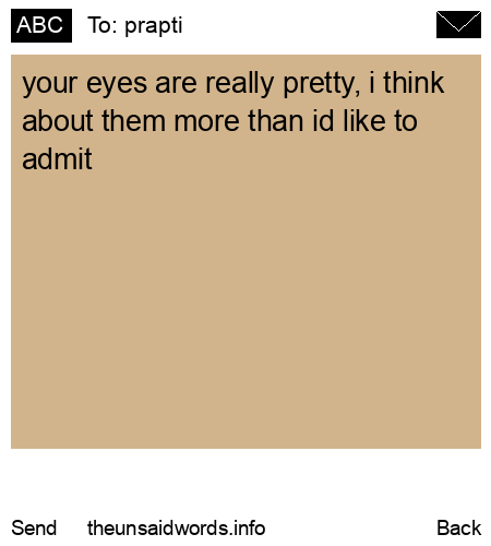unsent message to prapti