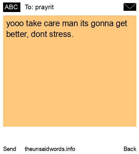 unsent message to prayrit