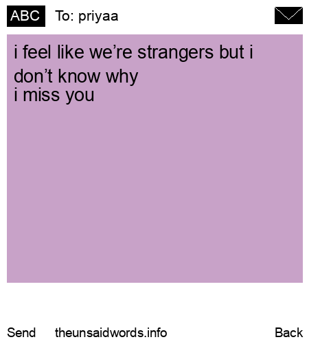 unsent message to priyaa