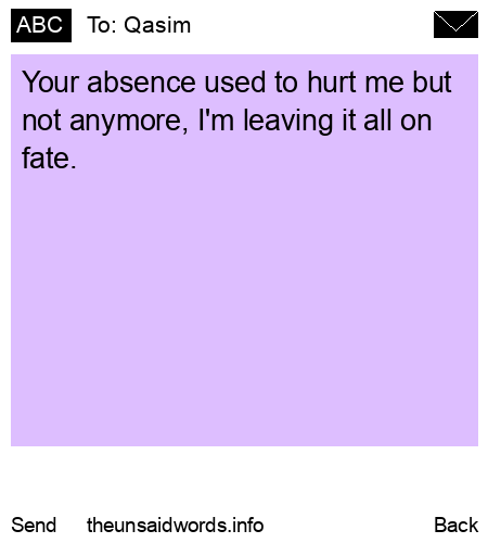 unsent message to Qasim 