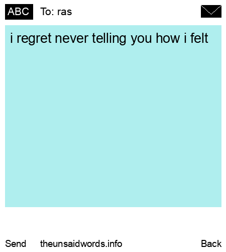 unsent message to ras