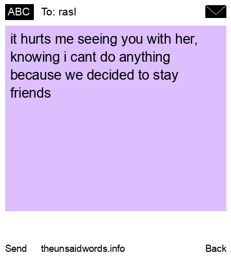 unsent message to rasl