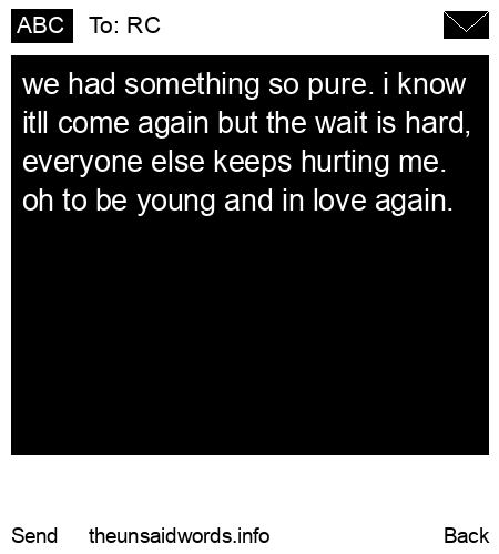 unsent message to RC