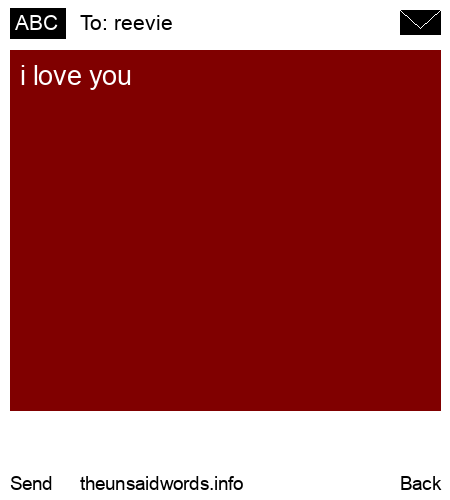 unsent message to reevie