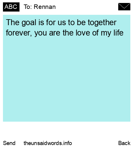 unsent message to Rennan