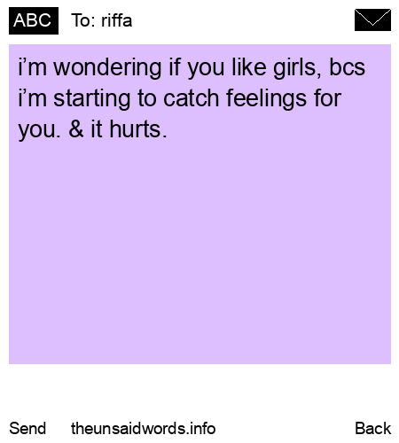 unsent message to riffa