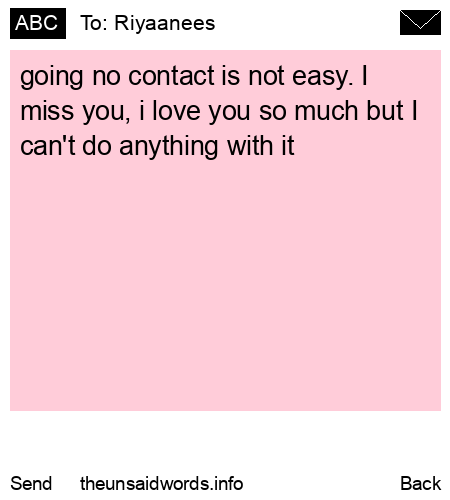 unsent message to Riyaanees