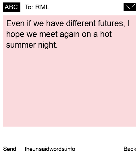 unsent message to RML