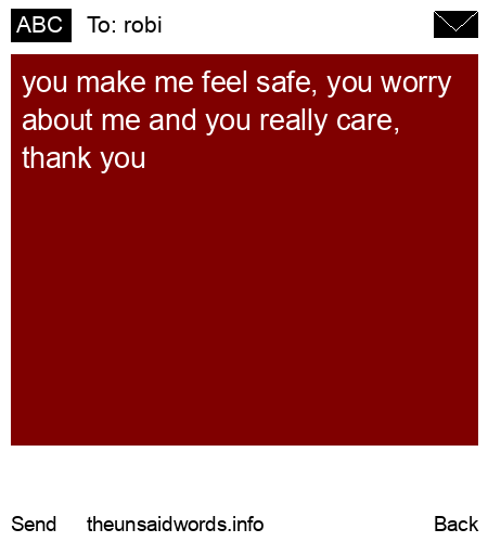 unsent message to robi