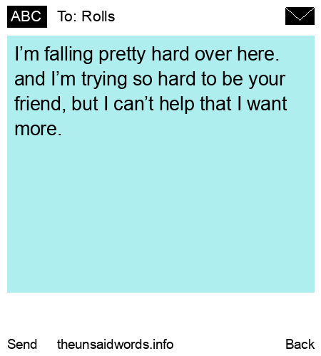 unsent message to Rolls