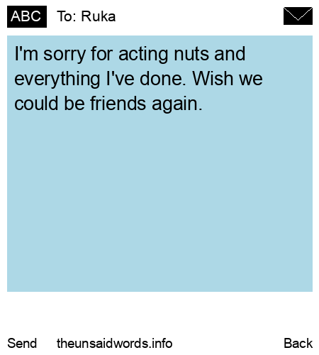 unsent message to Ruka