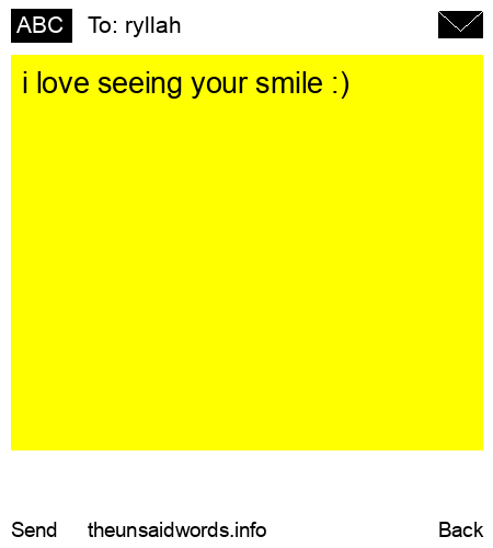 unsent message to ryllah