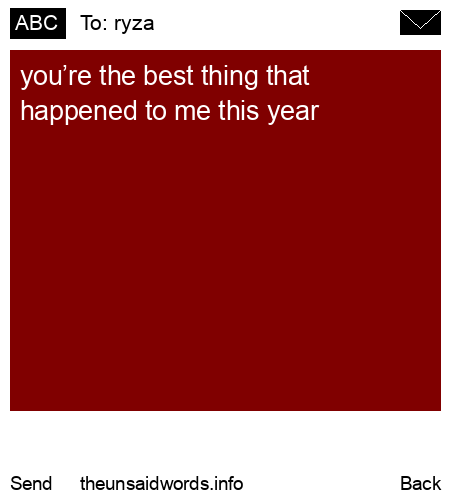 unsent message to ryza