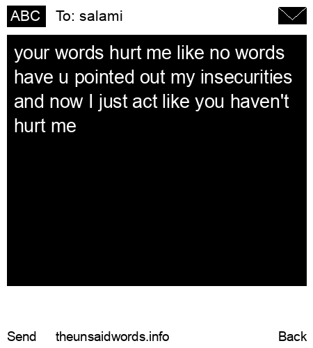 unsent message to salami