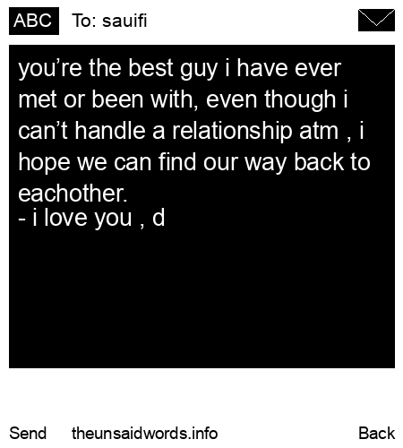 unsent message to sauifi