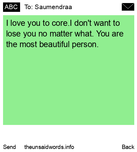 unsent message to Saumendraa 