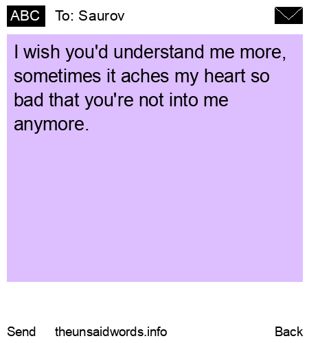 unsent message to Saurov