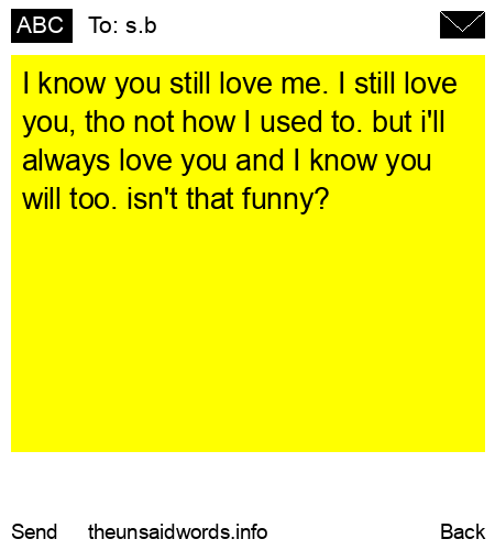 unsent message to s.b