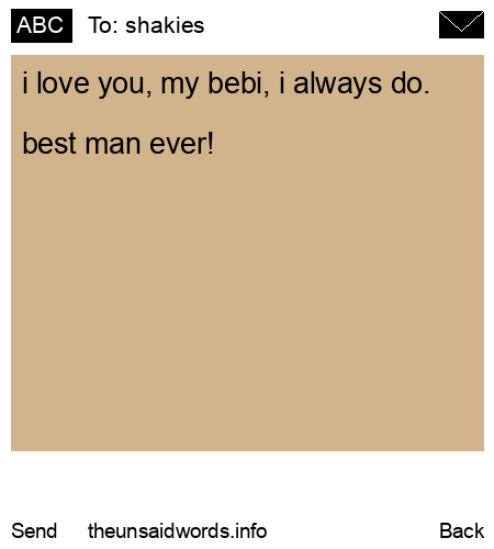 unsent message to shakies 