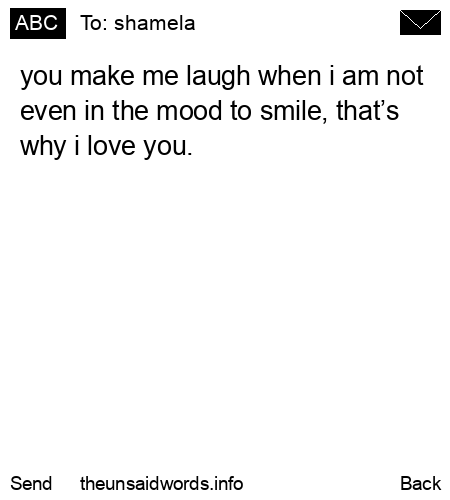 unsent message to shamela