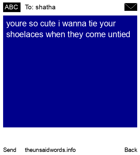 unsent message to shatha