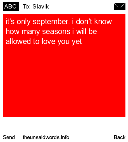 unsent message to Slavik