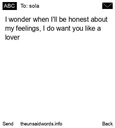 unsent message to sola