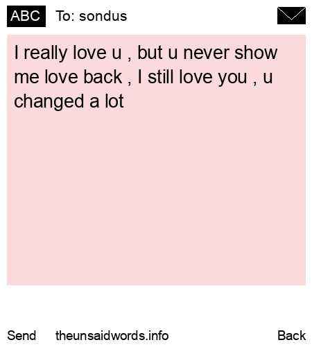unsent message to sondus 