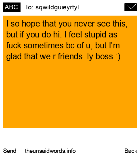 unsent message to sqwildguieyrtyl