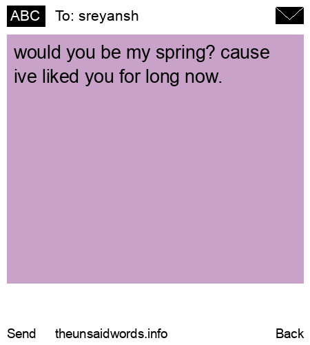 unsent message to sreyansh