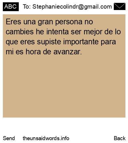 unsent message to Stephaniecolindr@gmail.com