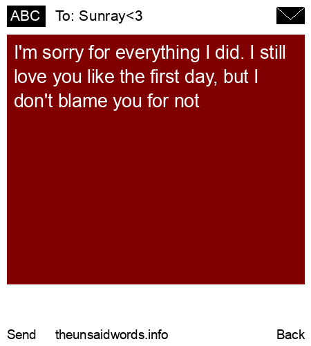 unsent message to Sunray<3