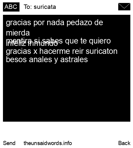 unsent message to suricata
