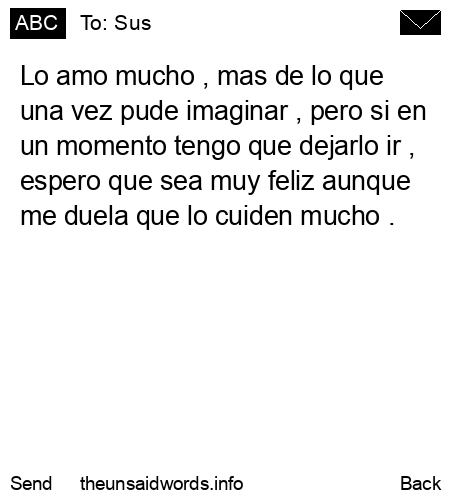 unsent message to Sus