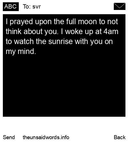 unsent message to svr