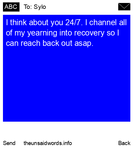 unsent message to Sylo