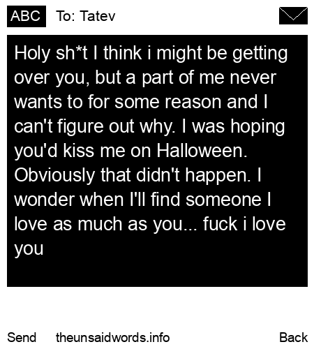 unsent message to Tatev