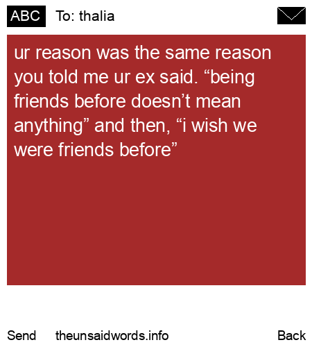 unsent message to thalia