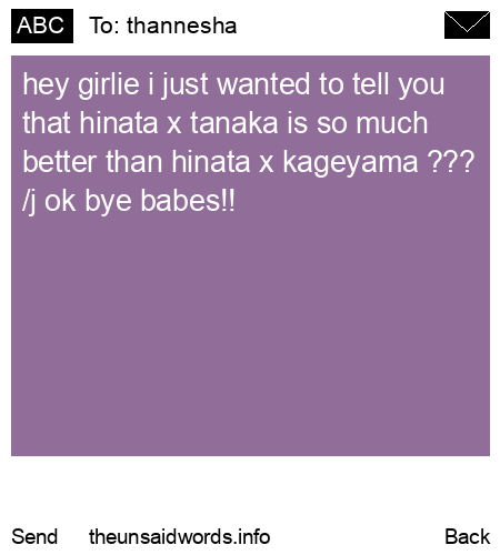 unsent message to thannesha