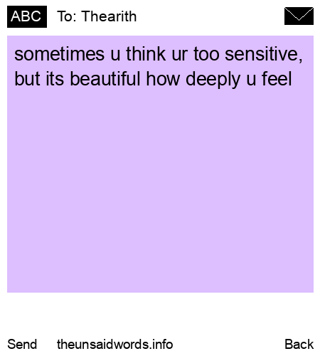 unsent message to Thearith