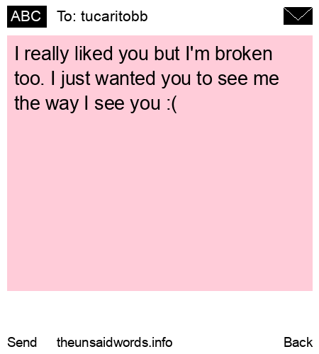 unsent message to tucaritobb