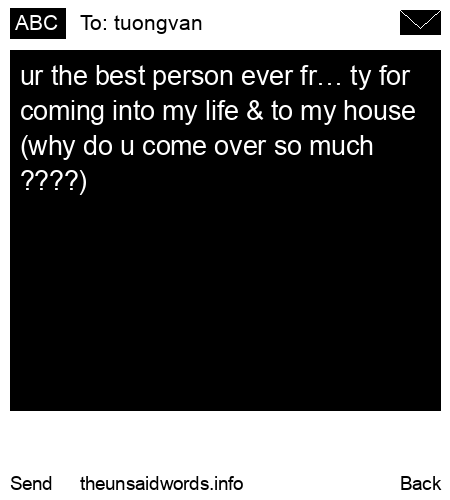 unsent message to tuongvan
