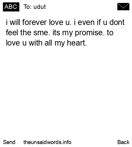 unsent message to udut