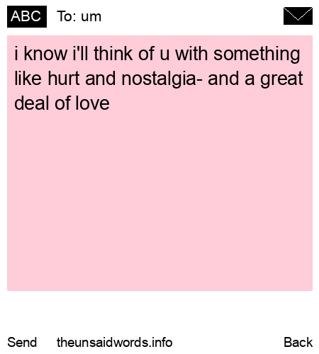 unsent message to um  
